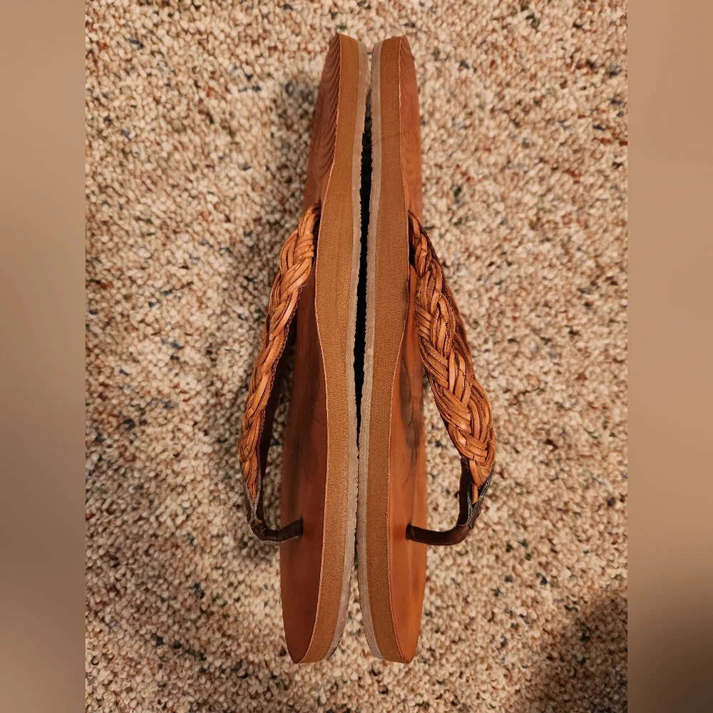 Tan-ish Brown Sandals - Picture 3 of 4